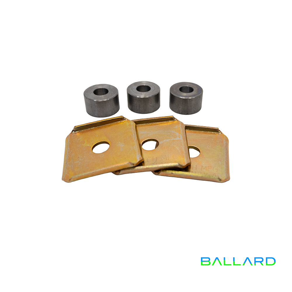 X-BLADE Dual Blade Kit: 21" Long, 5/8" Center Hole, 2.5" Wide (Three Blade System) image number null